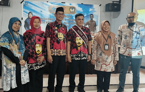 Launching of the Beautiful Village (Village of Love Statistics) Gowa Regency 2024